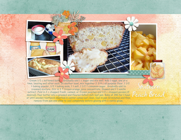 Southern Peach Bread