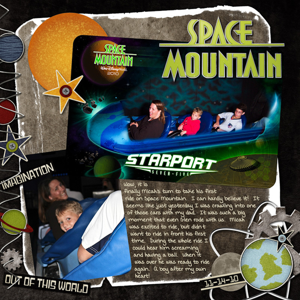 Space Mountain-First Ride