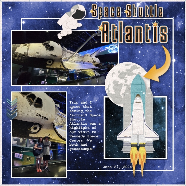 Space Shuttle Atlantis 2024