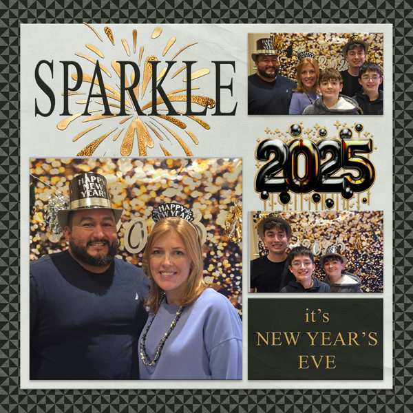 SPARKLE it's NEW YEAR'S EVE