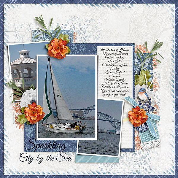 Sparkling City By The Sea