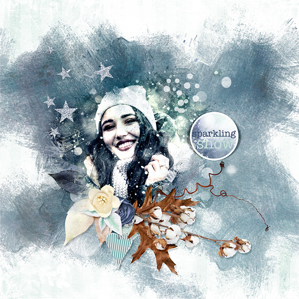 sparkling snow