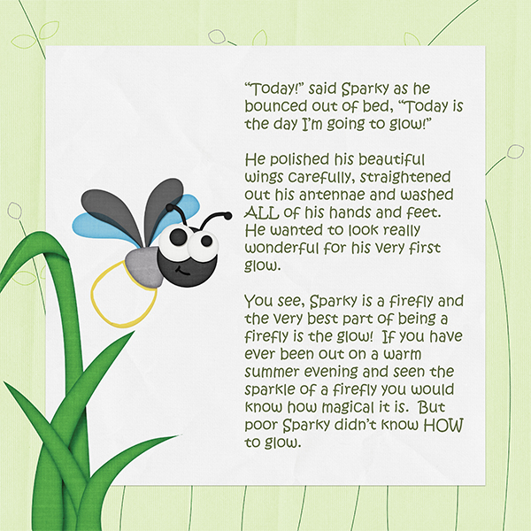 Sparky the Firefly: Page 1