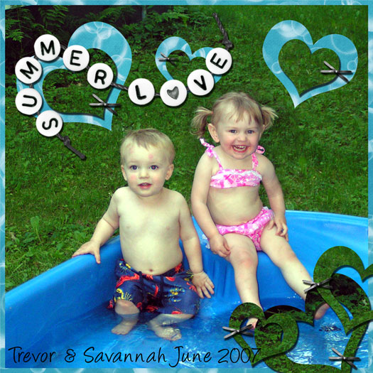 Speed Scrap July 2007: Summer Love