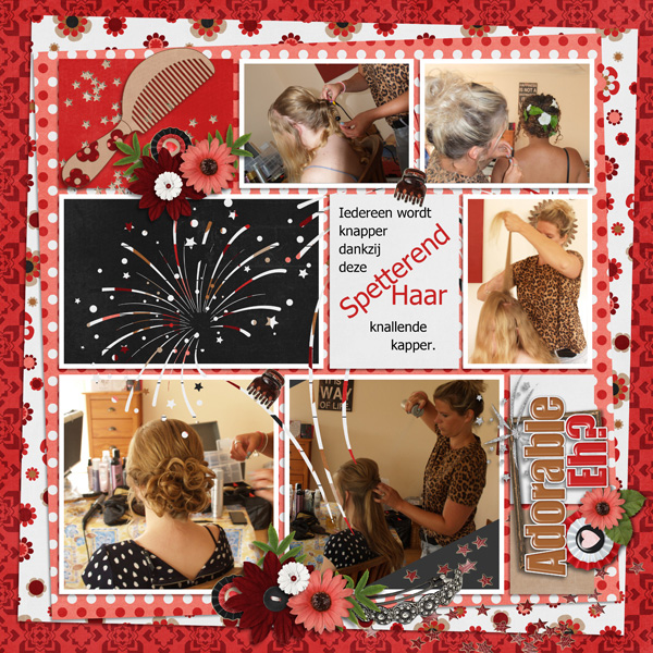 spetterend haar