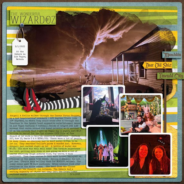 Sphere - The Wizard of Oz - Las Vegas - 09.01.2025