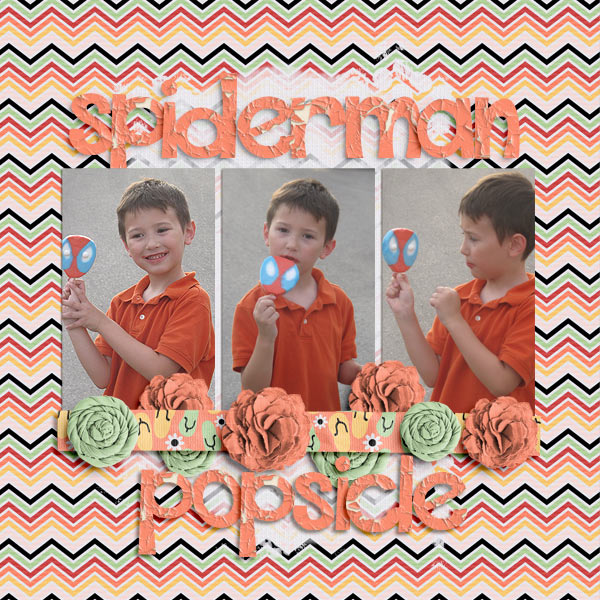 spiderman popsicle