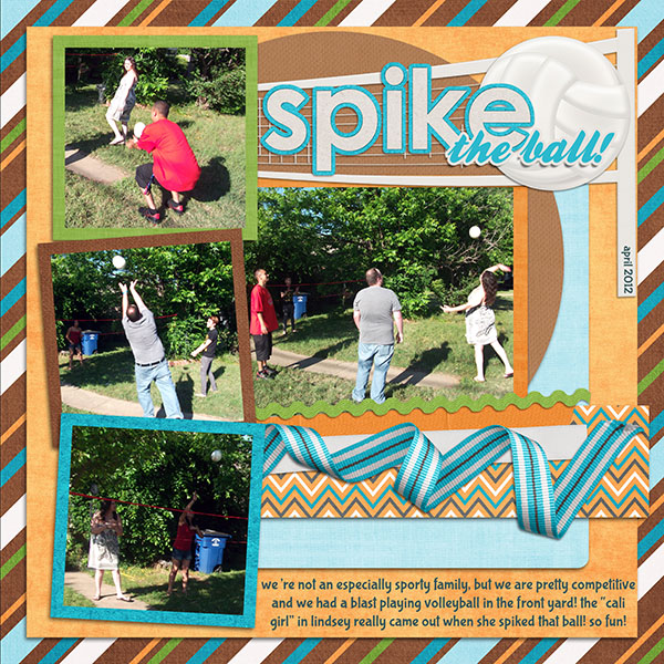 spike the ball!