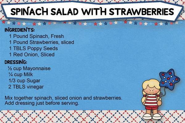 Spinach Strawberry Salad