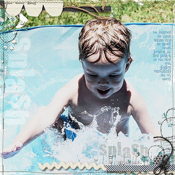 Splash it