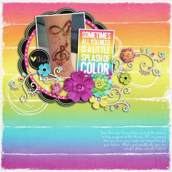 ~Splash of Color~