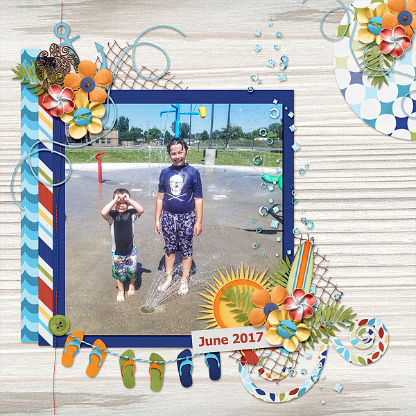 Splash Pad - Left