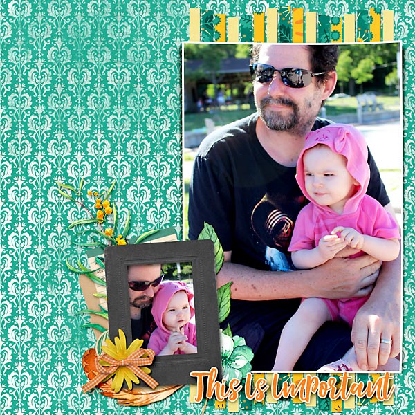 Splash Pad Relaxing with Daddy