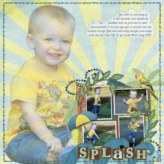 SPLASH! Survivor Challenge for Week 1