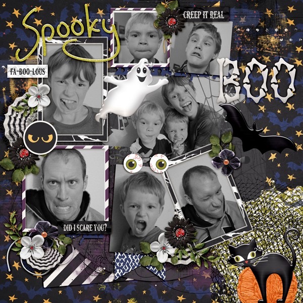 Spooky faces