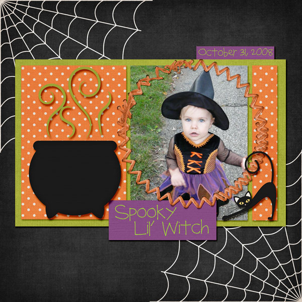 Spooky Lil' Witch