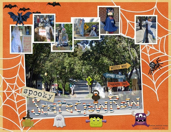 Spooky Scarecrow Row