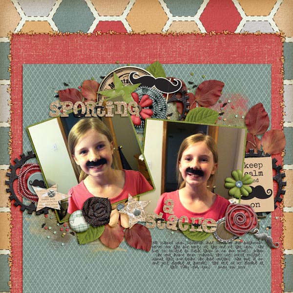 Sporting a 'Stache