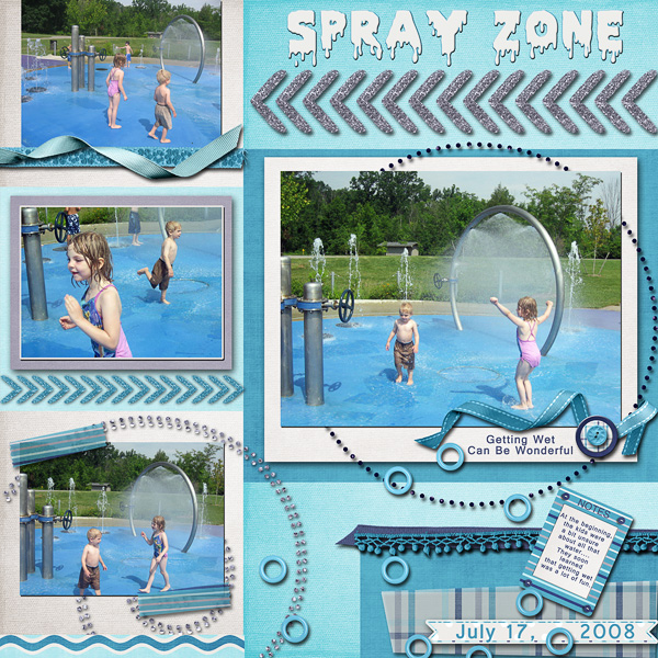 Spray Zone {Summer Fun (at the Splash Park),
