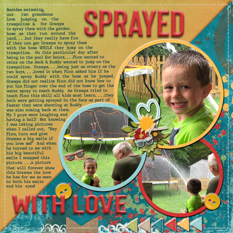 Sprayed