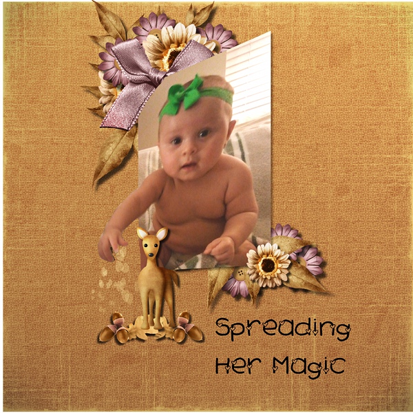 Spreading her Magic