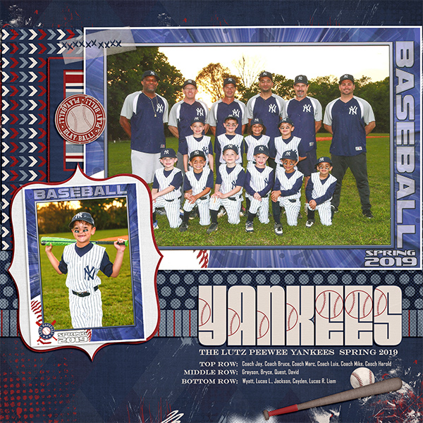 Spring 2019 PeeWee Yankees
