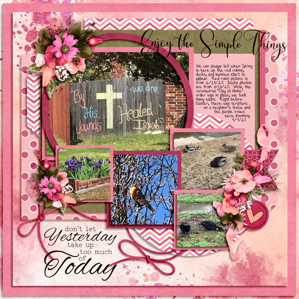 Spring 2020 walks
