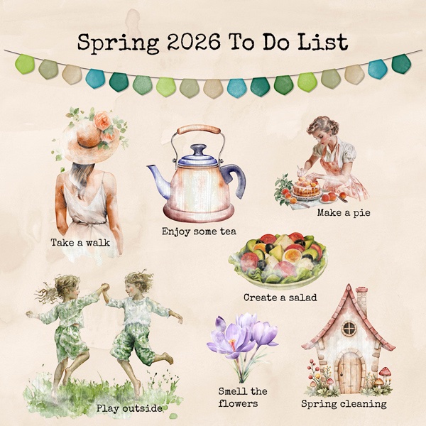 Spring 2026 To Do list