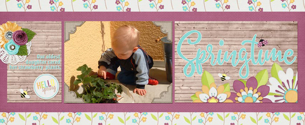 spring and strawberries