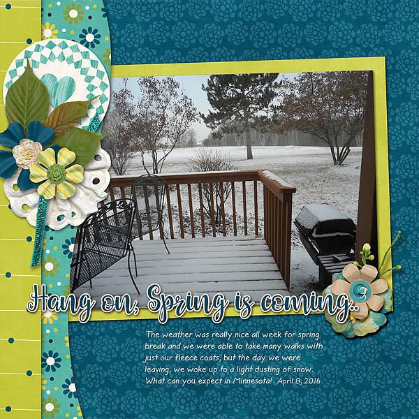 Spring Break Snow