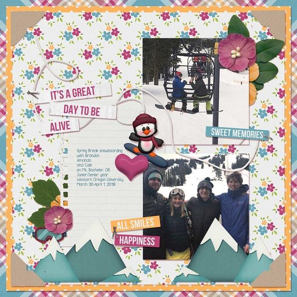 Spring Break Snowboarding