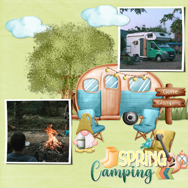 Spring camping