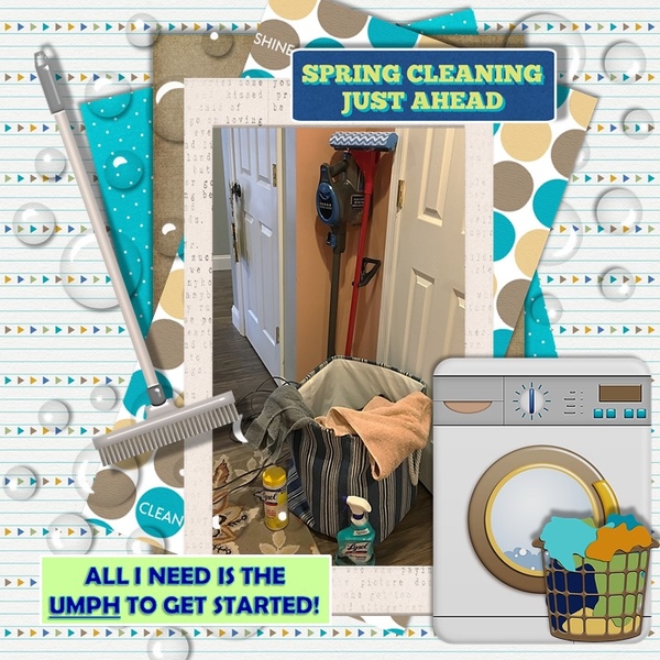 Spring Cleaning - March 2018 Buffet Challenge