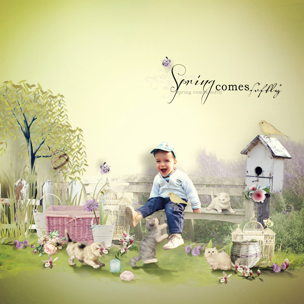 Spring comes softly