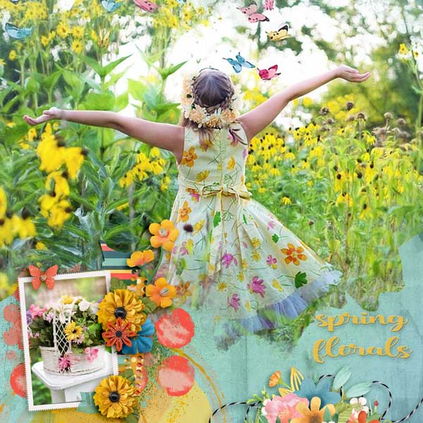 Spring Floral by Clever Monkey Graphics