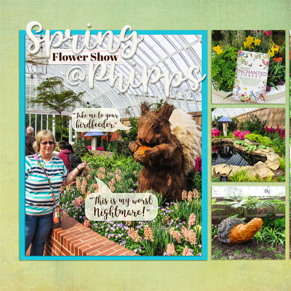 Spring Flower Show at Phipps Conservatory, left side