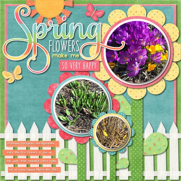 Spring Flowers make me Happy!