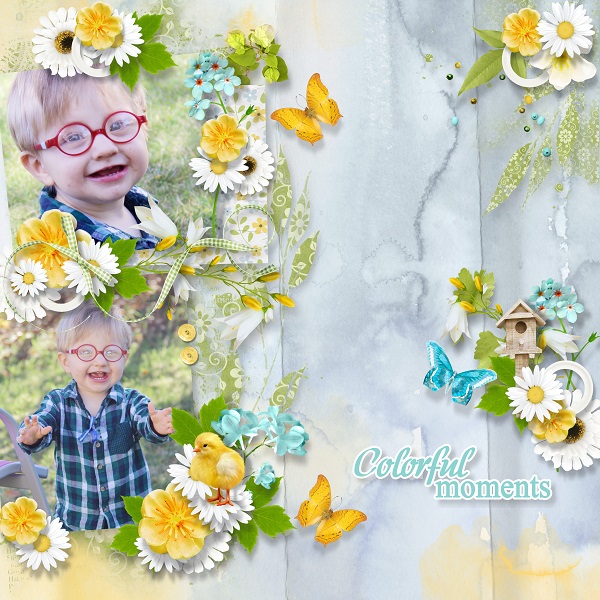 Spring flowers set 1