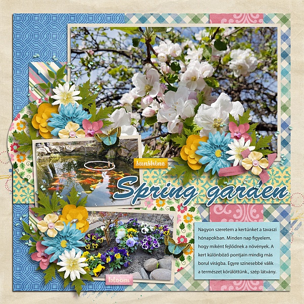 Spring garden