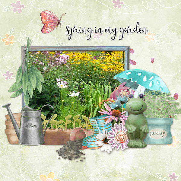 Spring garden