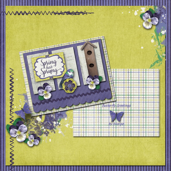 Spring Has Sprung card