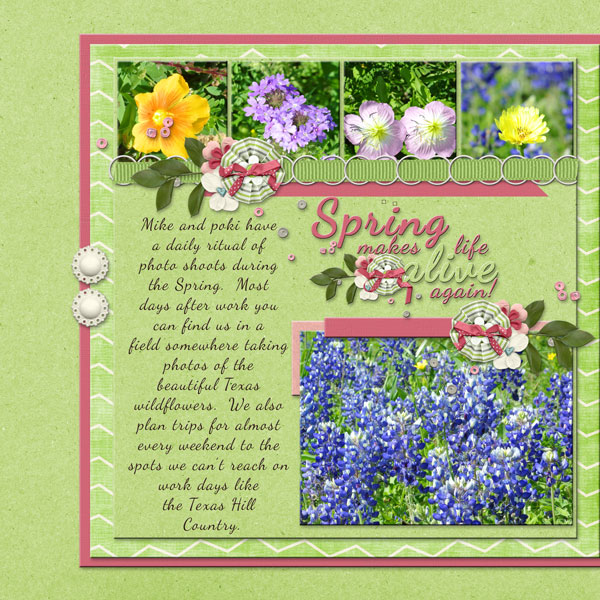 Spring makes life alive again