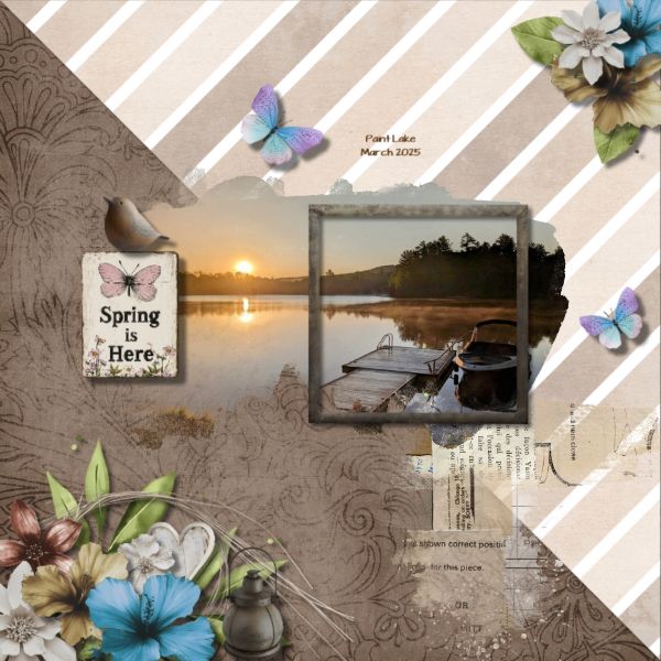 Spring on Paint Lake