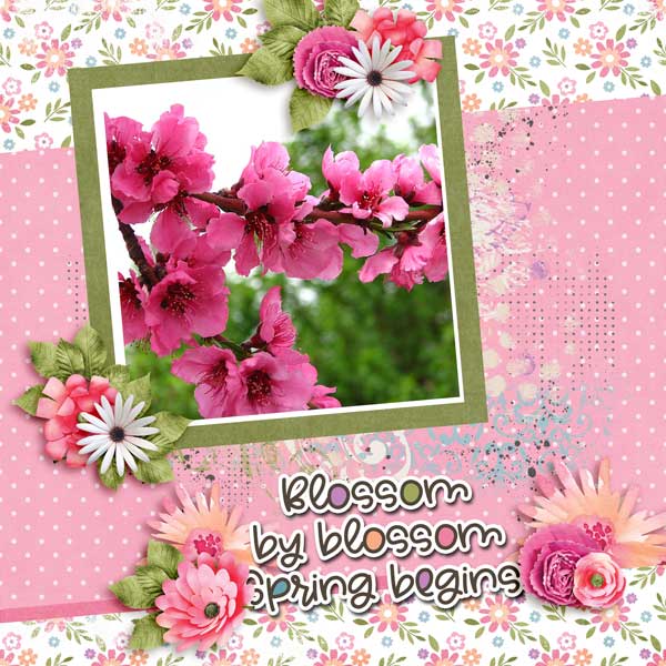 Spring Peeks In