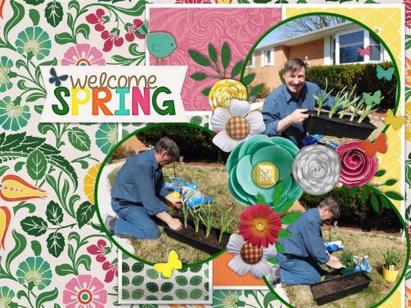 Spring Plantings - April 2016 Desktop Challenge
