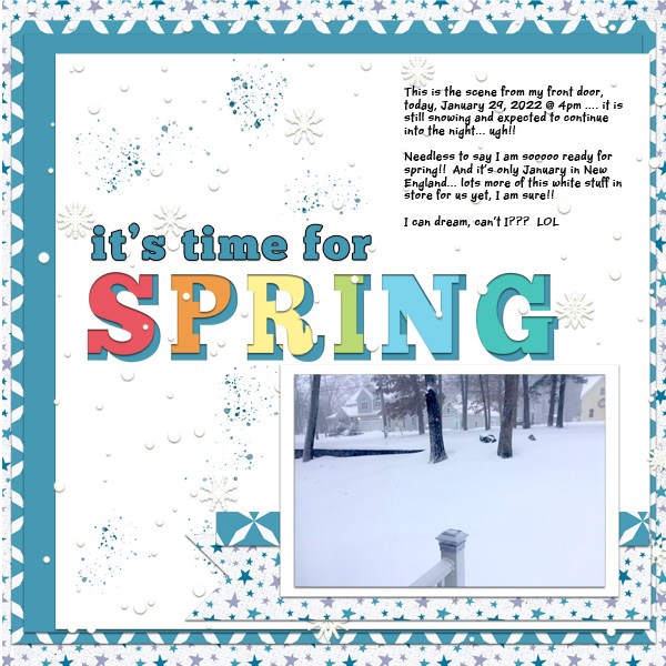 Spring Please!