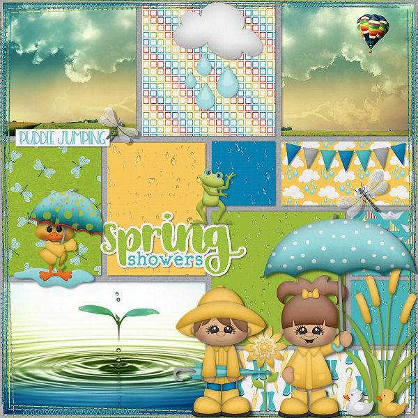 Spring showers - BGD
