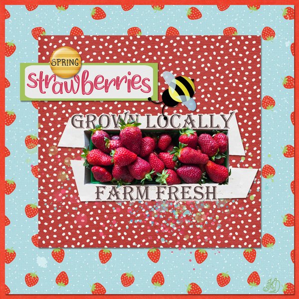 Spring strawberries