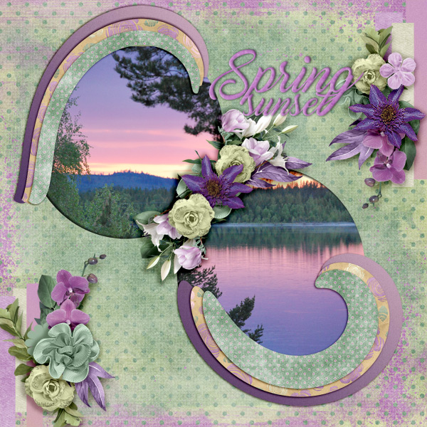 Spring-sunset