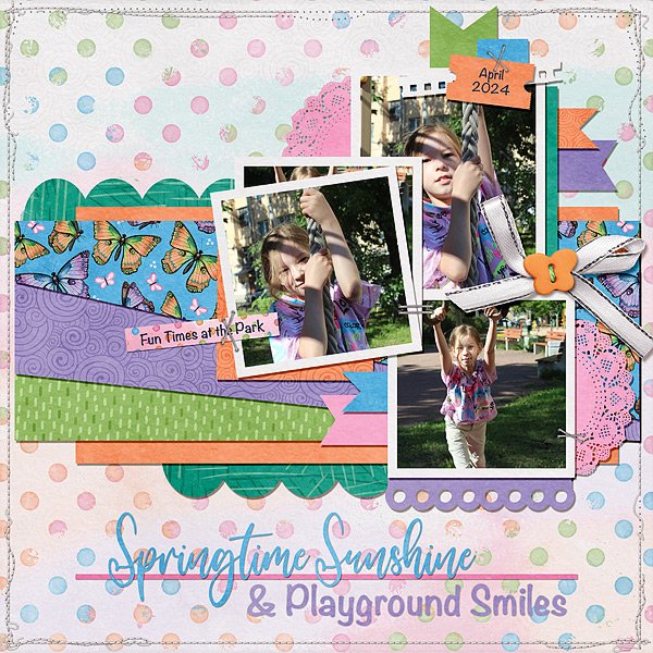 Springtime Sunshine & Playground Smiles